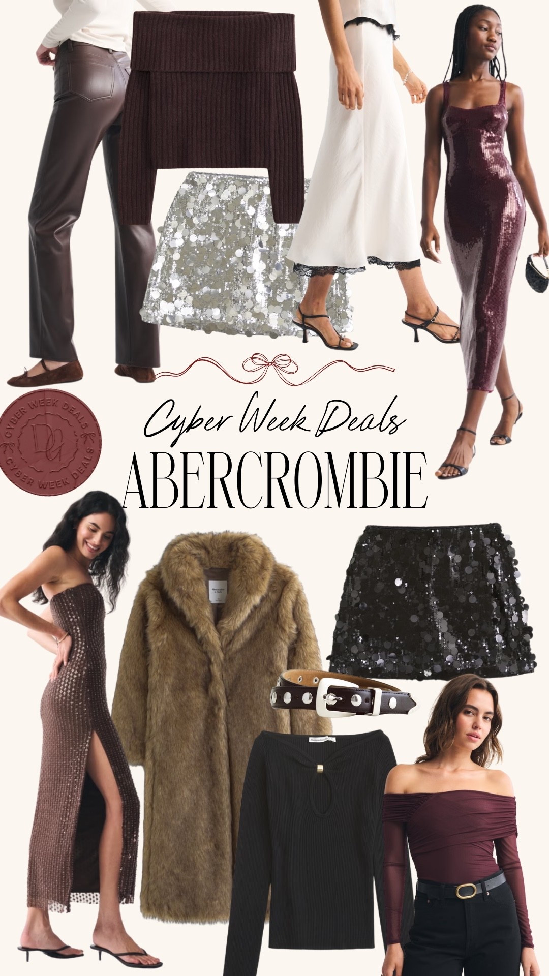 Abercrombie Cyber Monday is on! 25-50% off and use code AFCYBER for an additional stackable 15%. Best sale of the year!!

Abercrombie cyber Monday, Black Friday deals, party outfits, holiday party outfits, holiday party dress, holiday party skirt, sequin skirt, sequin dress, leather pants

#LTKHoliday #LTKGiftGuide #LTKCyberWeek