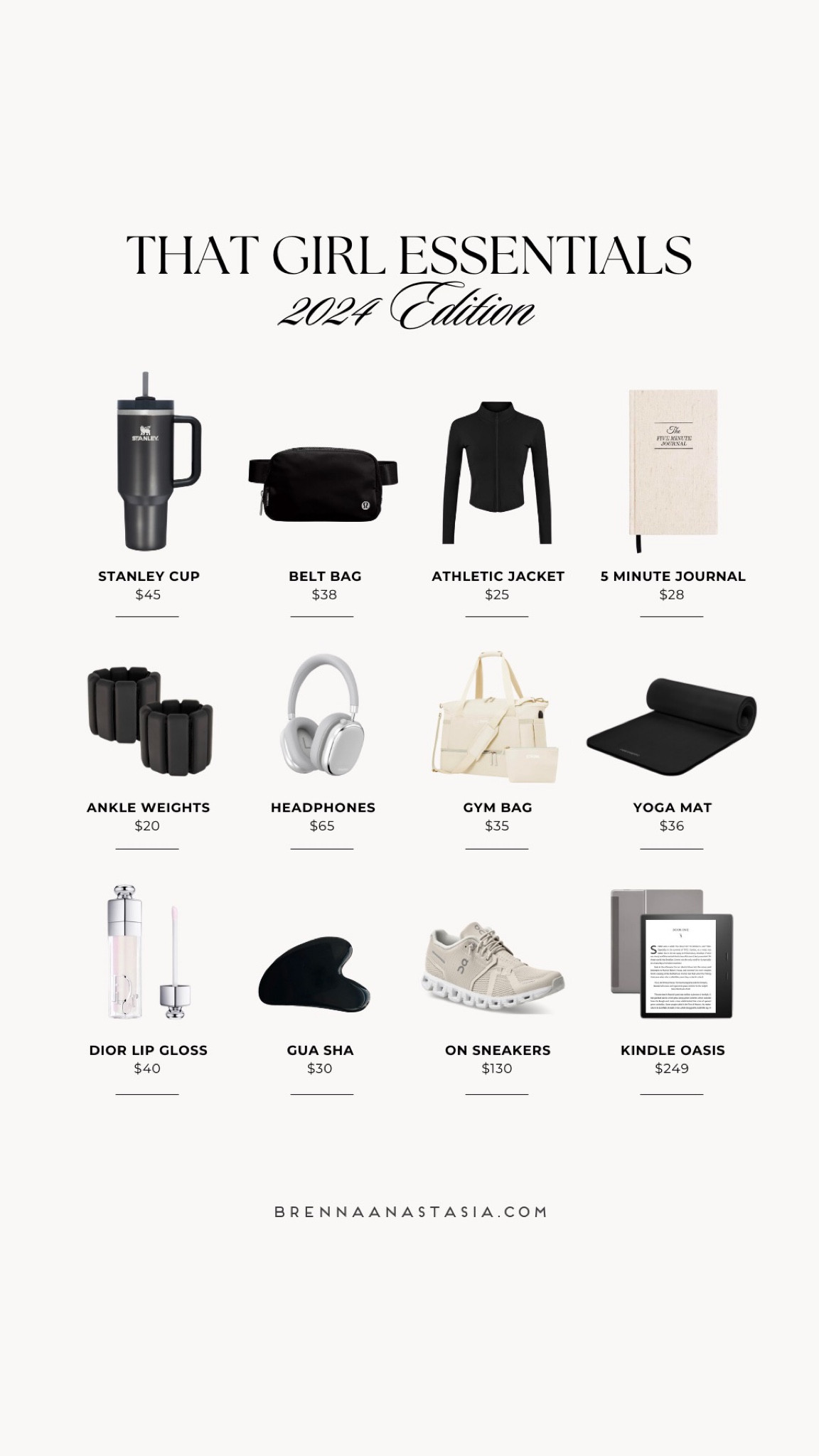 ‘That Girl’ essentials for 2024 ☁️ These self care products are must-haves to be your best self this new year! ✨

#LTKfitness #LTKtravel #LTKbeauty