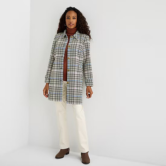 St. John's Bay Midweight Quilted Coat | JCPenney