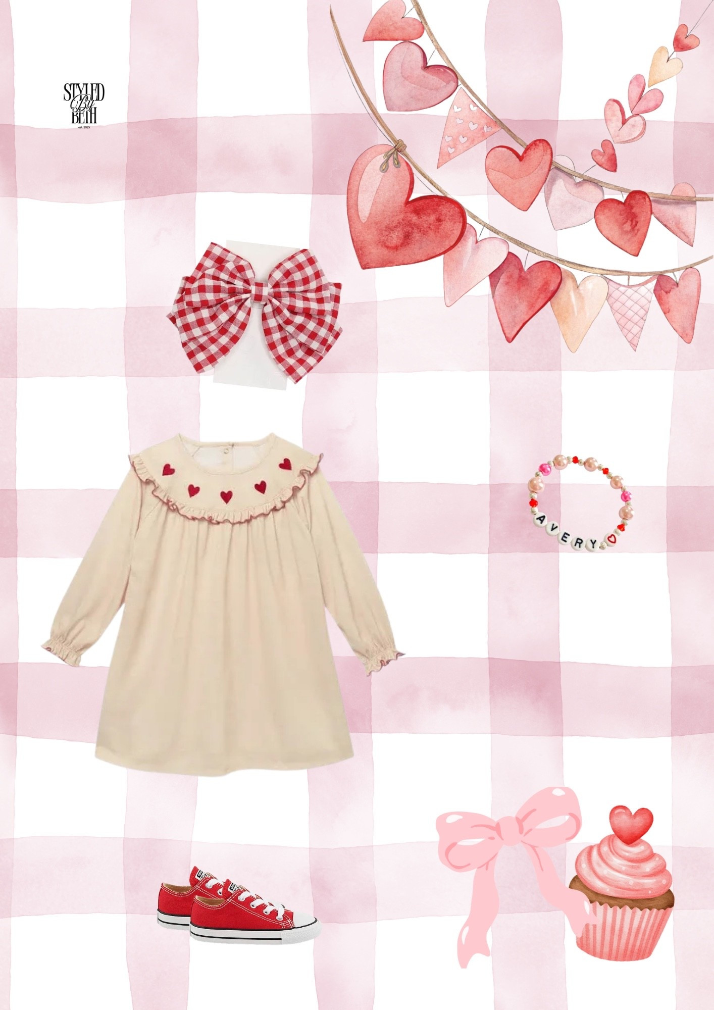 Valentine’s Day but make it the cutest one in the class ❤️🎀

Heart smocked dress, oversized bow, classic red sneakers, and a personalized bracelet to top it off ✨ Sweet, comfy, and picture-day ready.

💕 Shop the full look before it’s gone!

#LTKdayinmylife #LTKselfcare #LTKValentine
