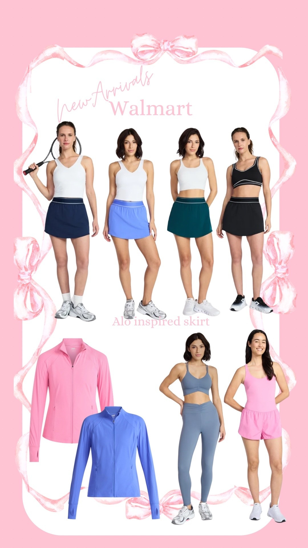 Alo inspired skirt, walmart activewesr

#LTKfitnessgoals #LTKootd #LTKgrwm