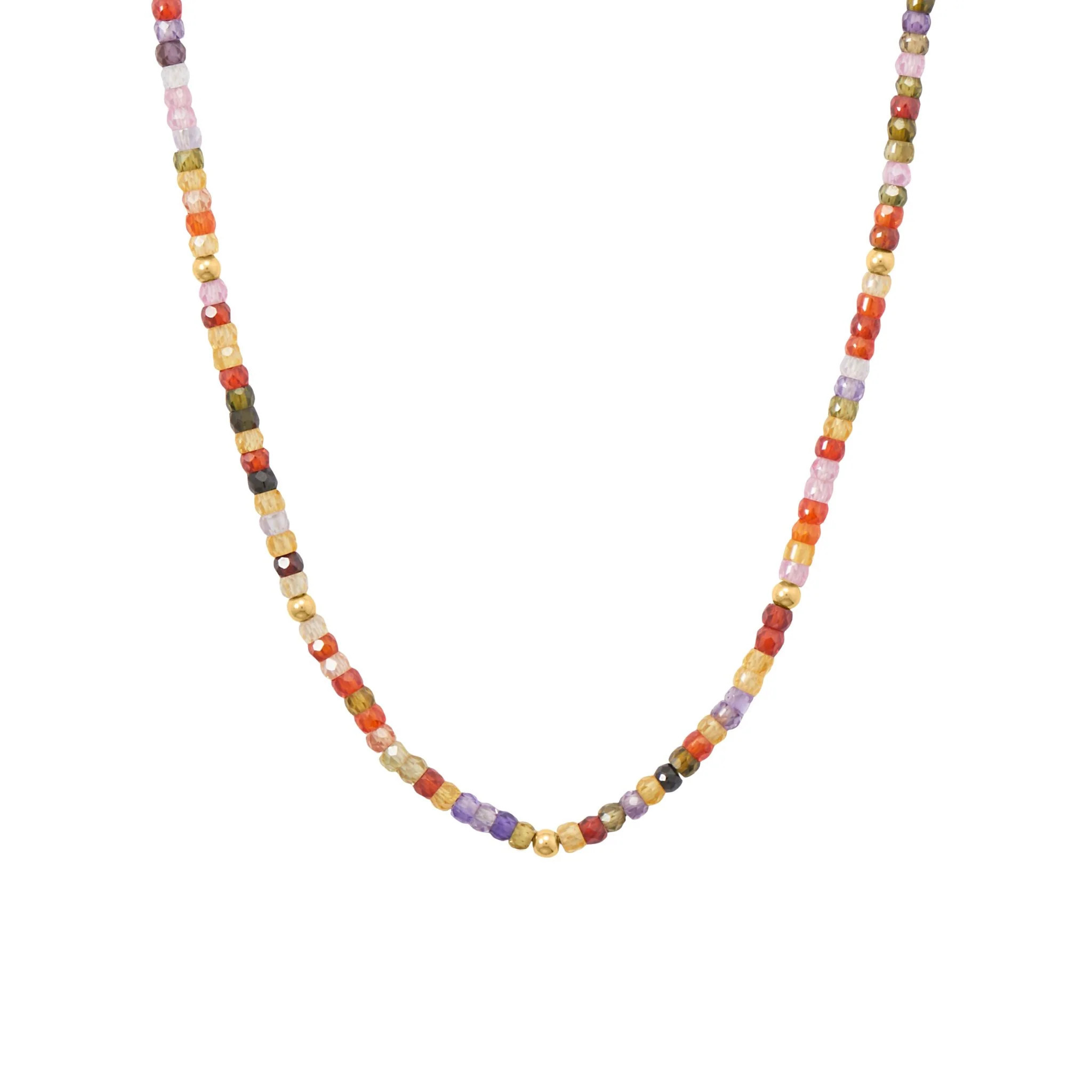 Multicolor Beaded Necklace | Amanda Deer Jewelry