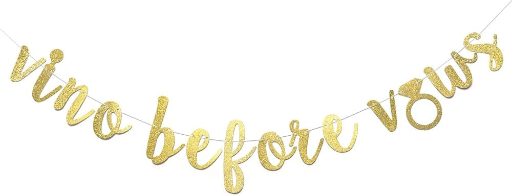 Vino Before Vows Banner for Engagement Bridal Shower Bachelorette Wine Winery Party Decorations P... | Amazon (US)