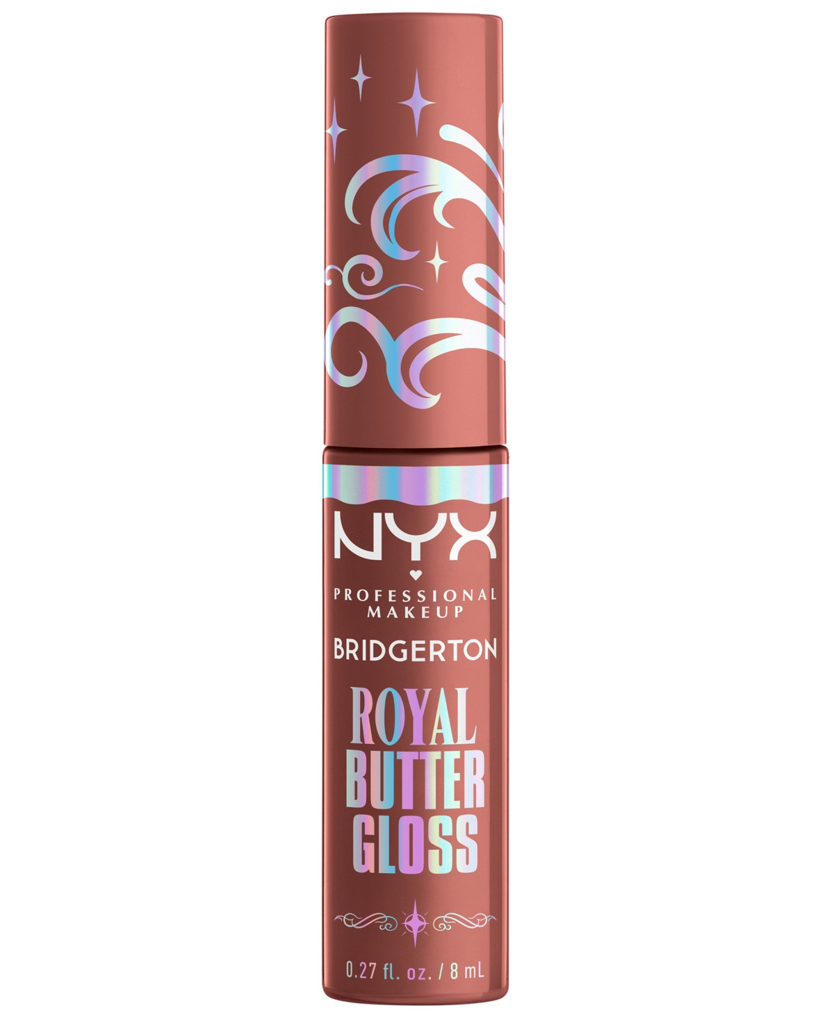 Nyx Professional Makeup Bridgerton Royal Butter Lip Gloss, 0.27 oz. - Praline | Macy's