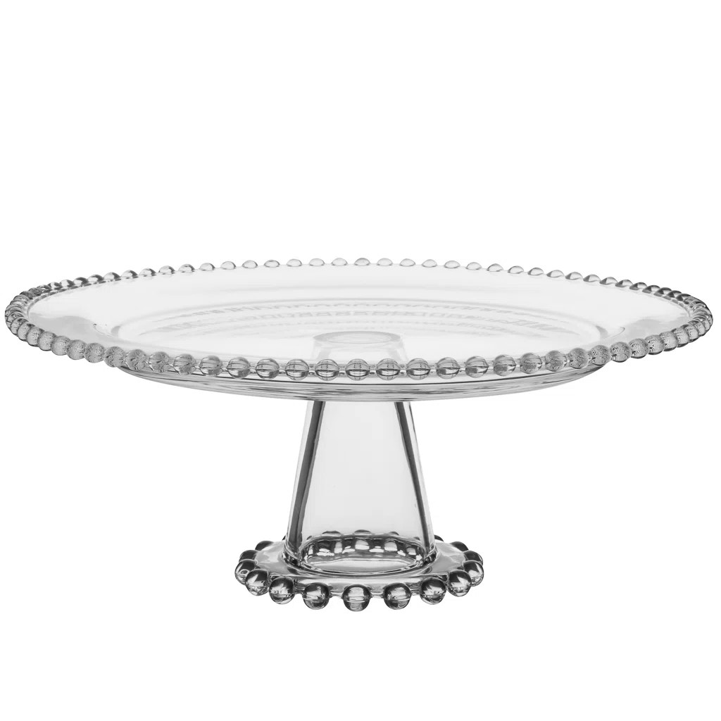 Beaded Edge Cake Stand | Wayfair UK