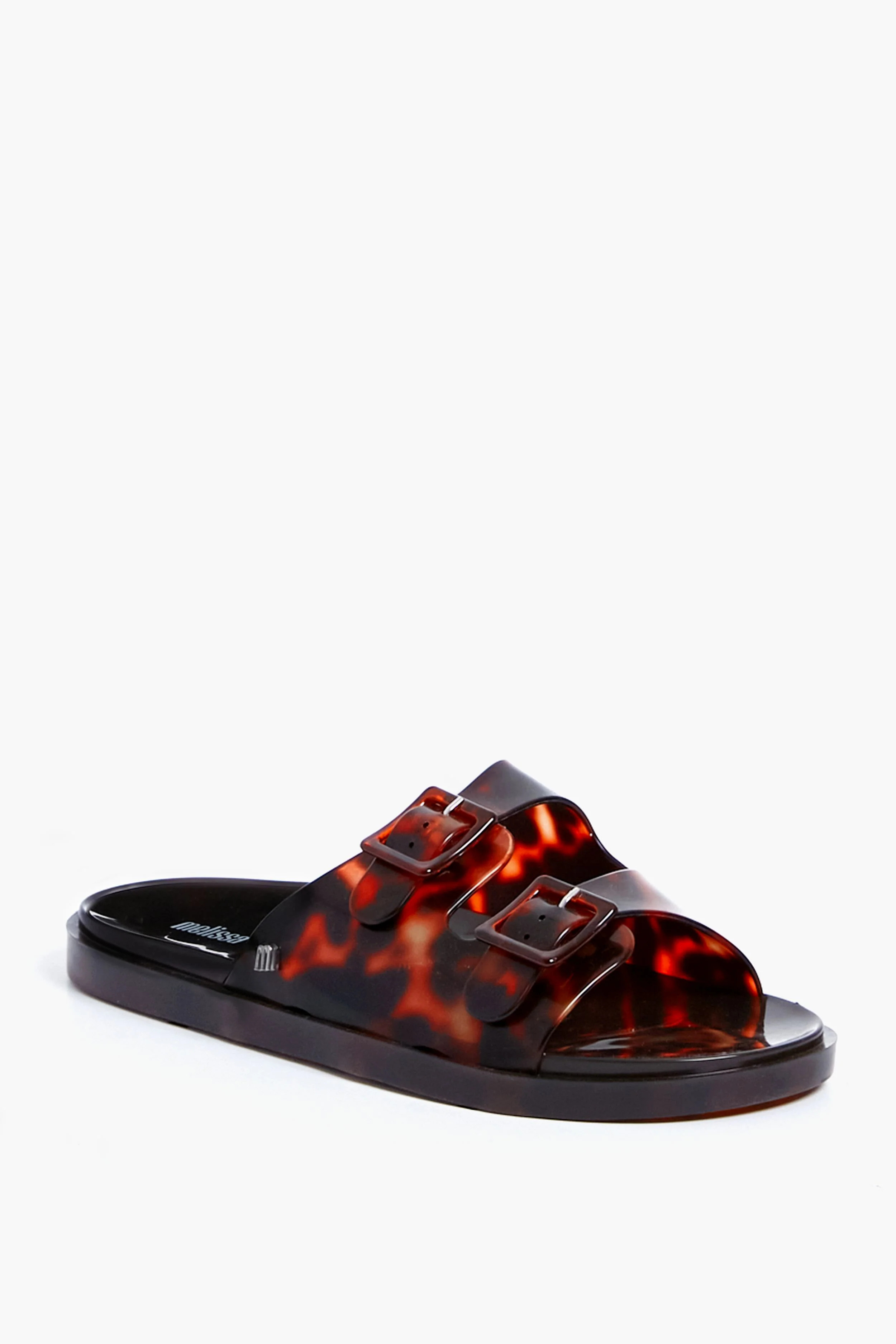 Tortoise Wide Buckle Sandals | Tuckernuck (US)
