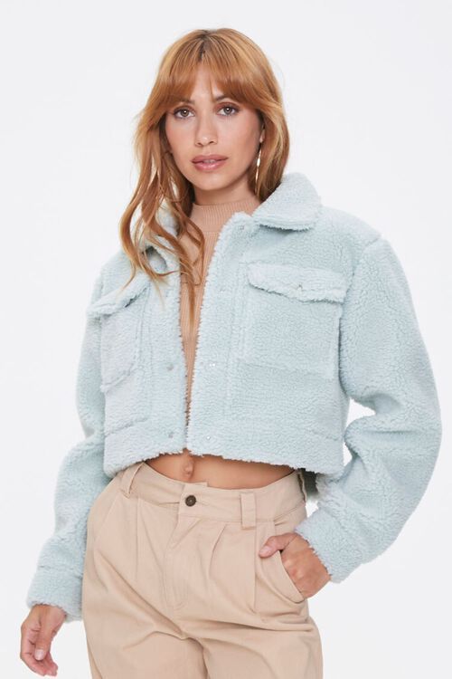 Faux Shearling Buttoned Jacket | Forever 21 (US)