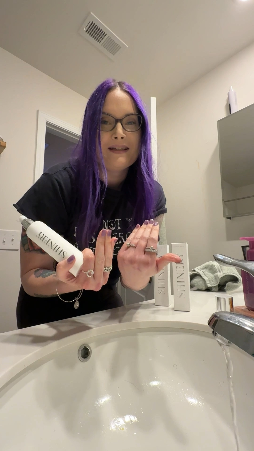 Loving Shinery Jewelry Wash! Makes keeping your jewelry clean so easy! It is safe on all metals and crystals. It is plant based as well, which I love. I truly did not know how dirty/dull my ring was until I used Shinery. This has been an absolute game changer. #ad #shinery Thank you for gifting this amazing product that is now my daily go to! #hashtag @shinery


#LTKgrwm #LTKWedding #LTKBeauty