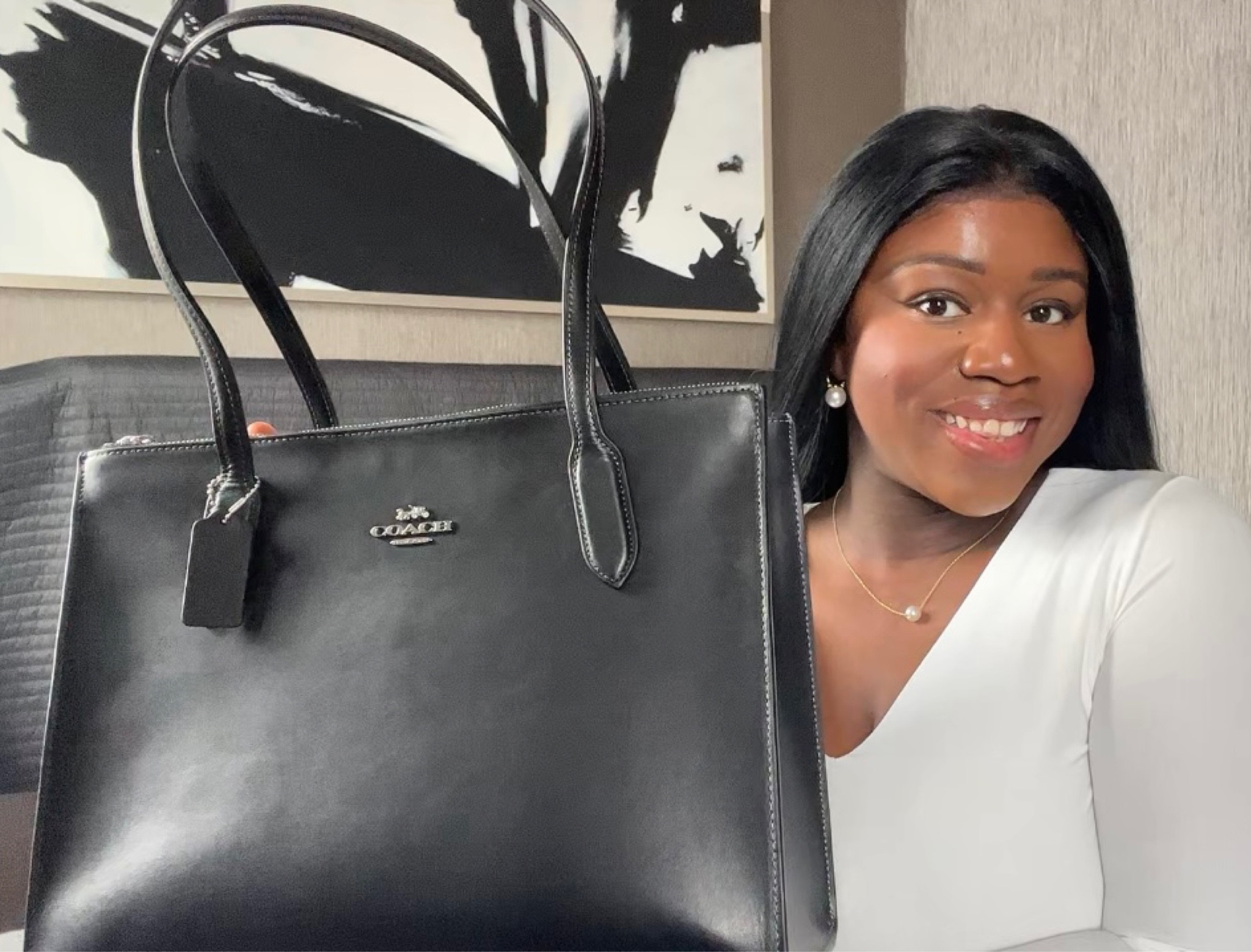 Everyday Work Bag
Black Work Bag 

#LTKworkwear #LTKitbag #LTKstyletip