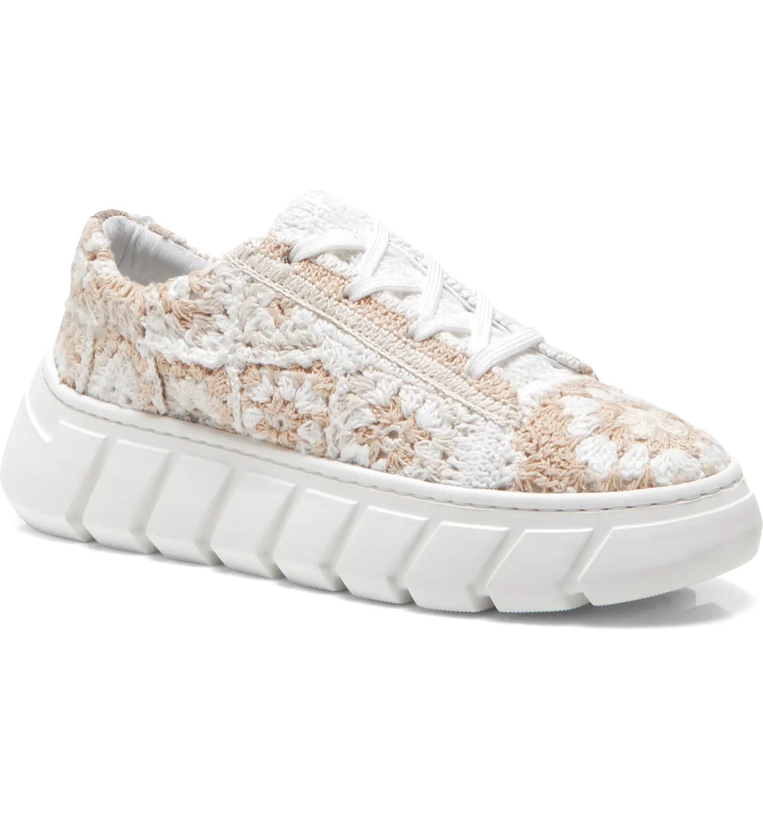 Free People Catch Me If You Can Crochet Platform Sneaker | Nordstrom | Nordstrom