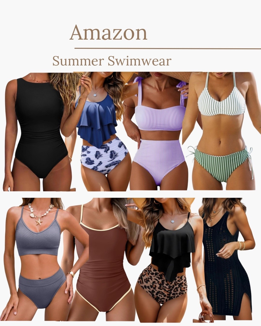 Summer swimwear at Amazon!!

#LTKootd #LTKSeasonal #LTKSwim