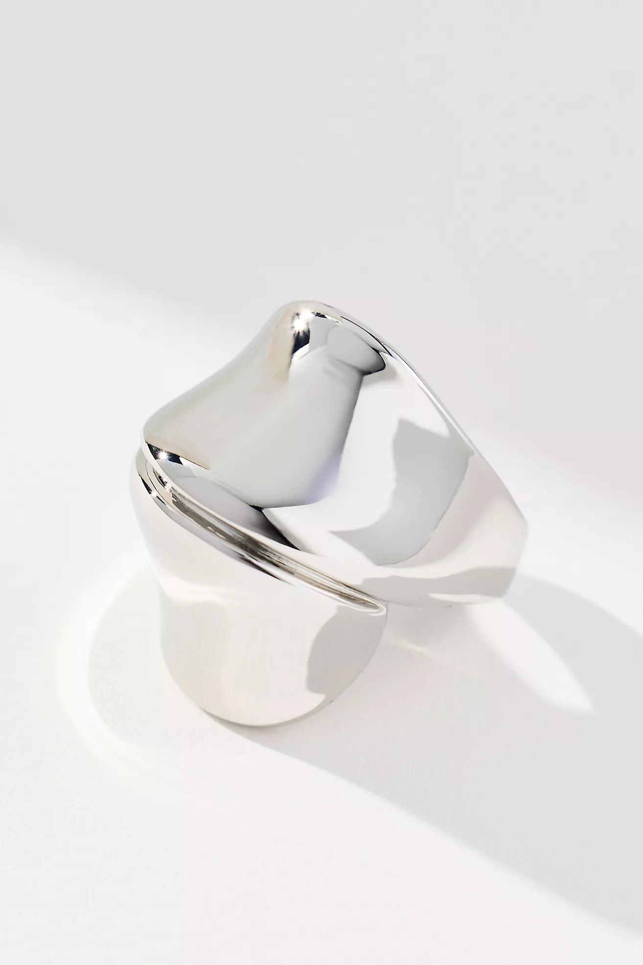 Large Molten Wrap Cocktail Ring | Anthropologie (US)