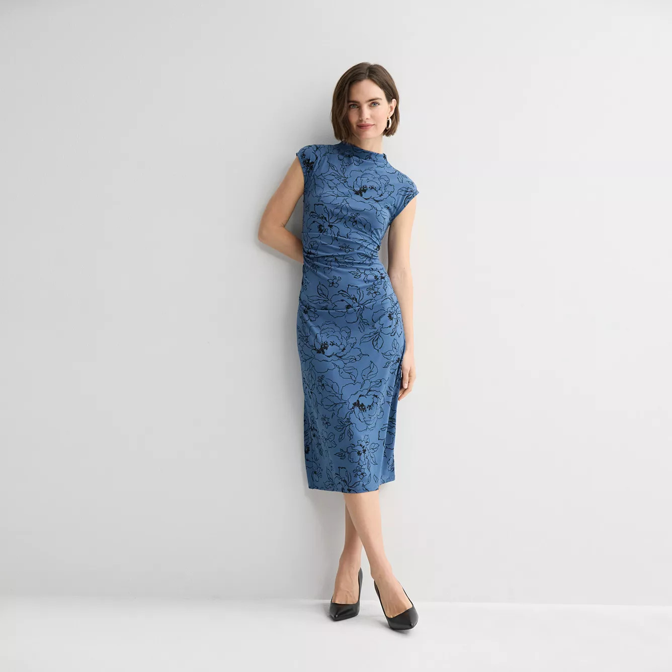 Women's Nine West Mock Neck Knit DressNine West | Kohl's