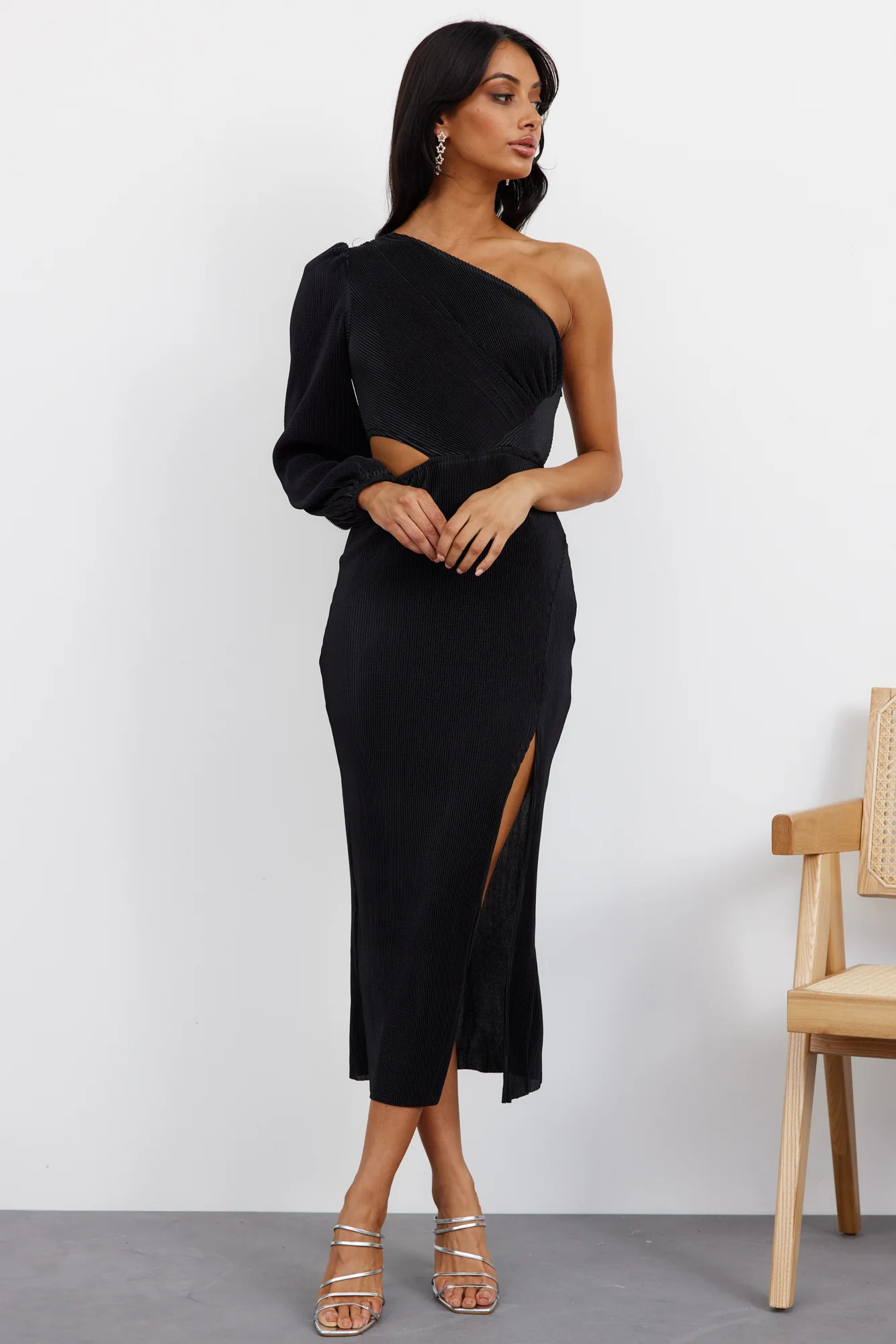 Honey Lover Midi Dress Black | Hello Molly (US)