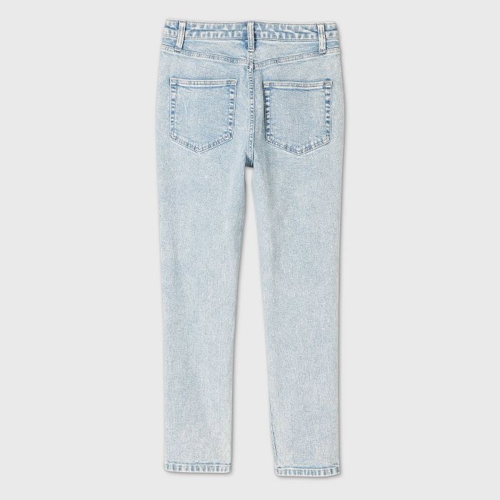 Women's High-Rise Distressed Mom Jeans - Wild Fable™ Light Wash | Target