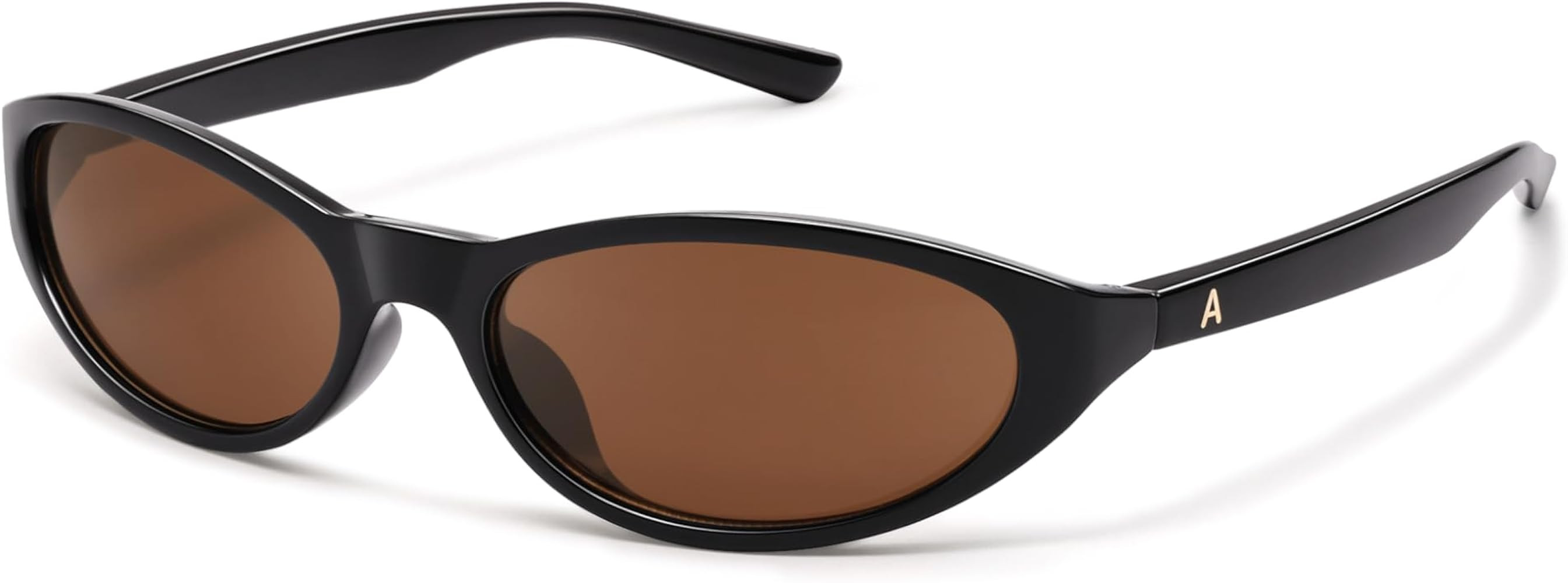 Retro Y2K Wraparound Oval Sunglasses for Women Men Sporty Shades UV Protection Rave 2026 Sunglass... | Amazon (US)