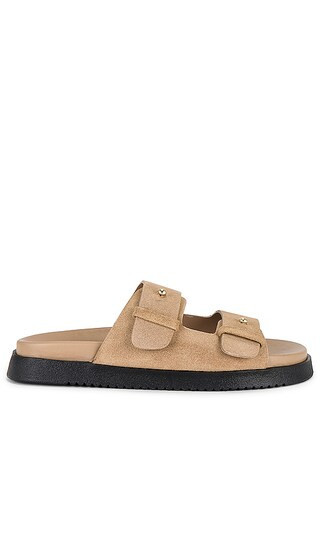 Steve Madden Mariel Sandal in Taupe. - size 8.5 | Revolve Clothing (Global)