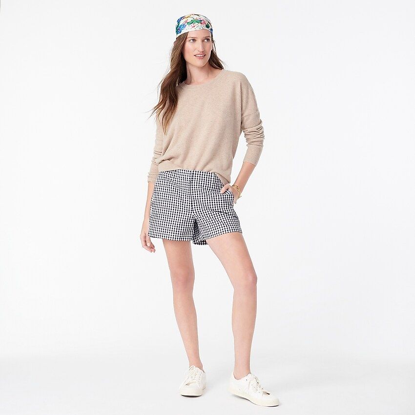 4" stretch chino short in yarn-dyed cotton | J.Crew US