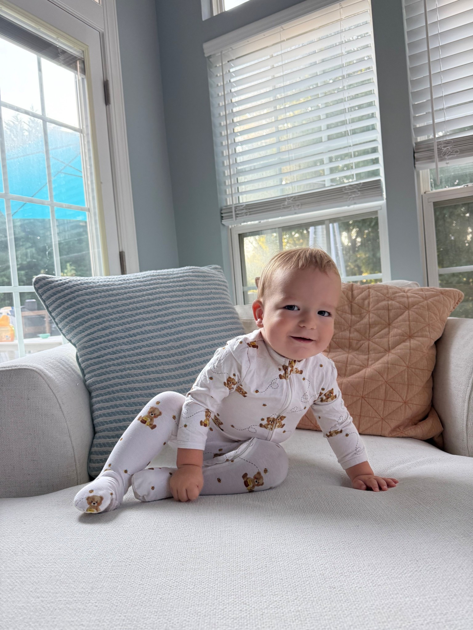 I always reach for bandit babies sleepwear when I know we’re going to have an all day pajama day because the grip on the feet are more than just ornamental. They actually keep this very busy mover safe while on the go! 

#LTKBump #LTKKids #LTKBaby