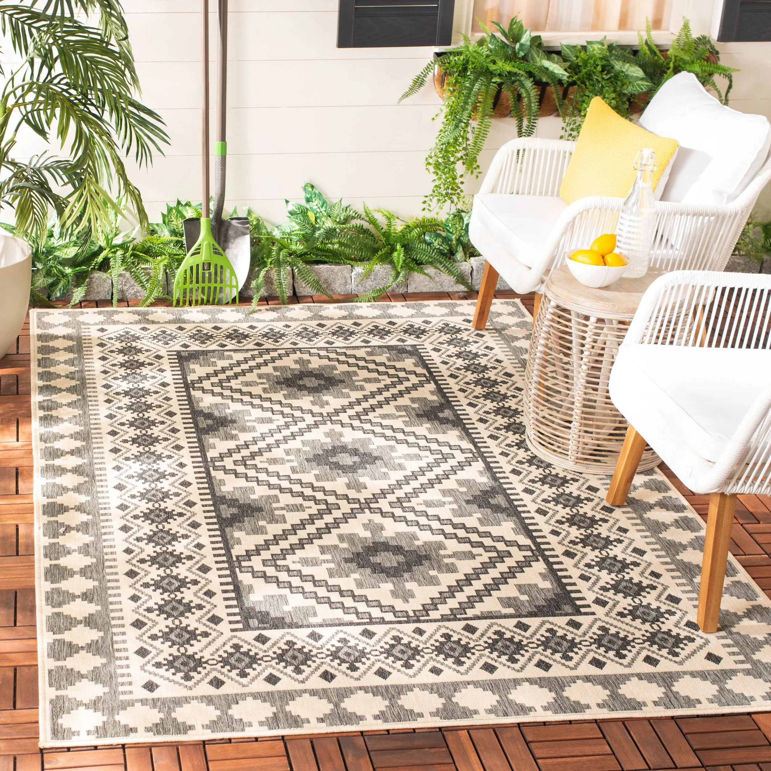 Safavieh Veranda Magna Southwestern Indoor/Outdoor Area Rug - Walmart.com | Walmart (US)