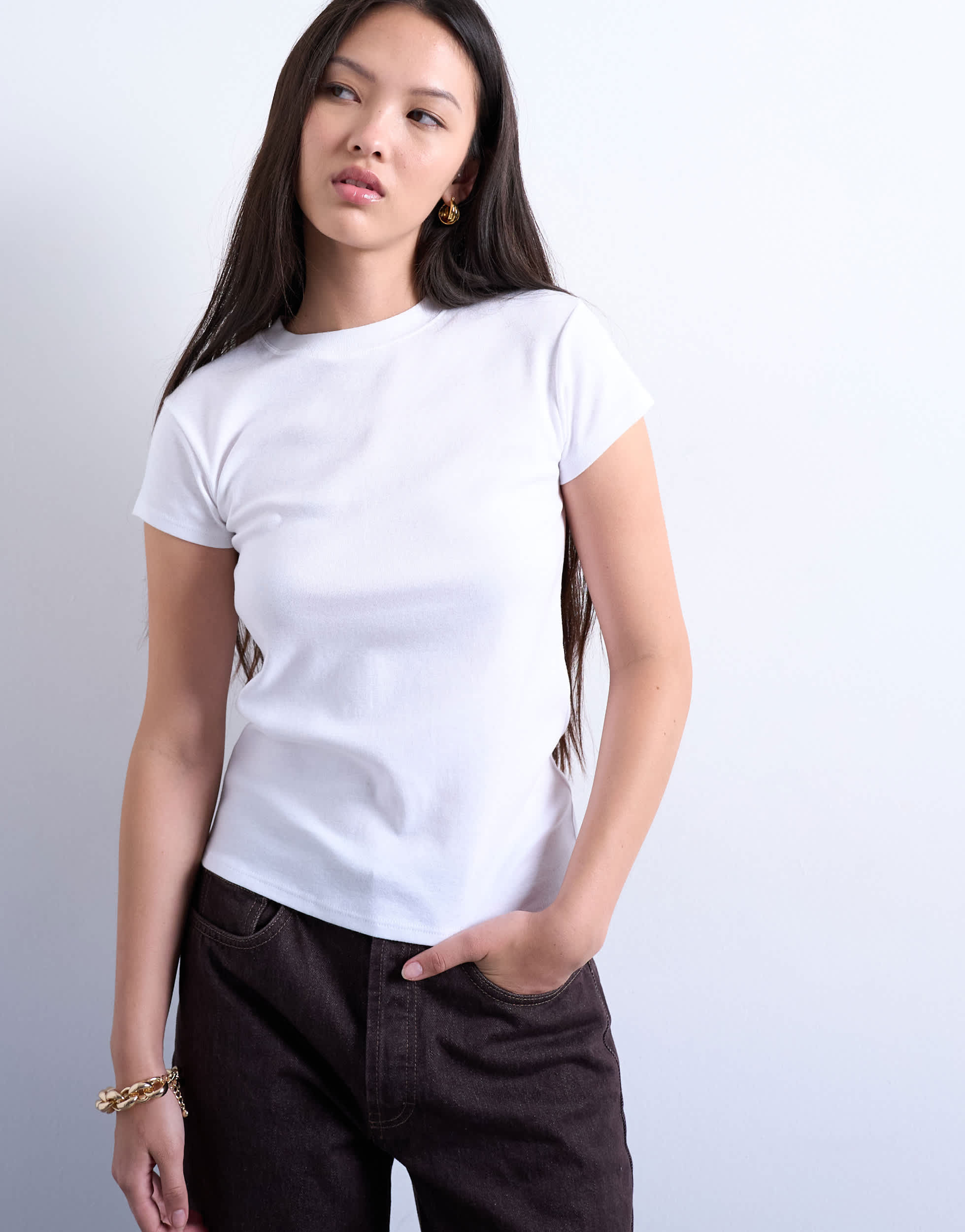 Topshop Alltags-T-Shirt in Weiß | Topshop (UK, DE, FR)