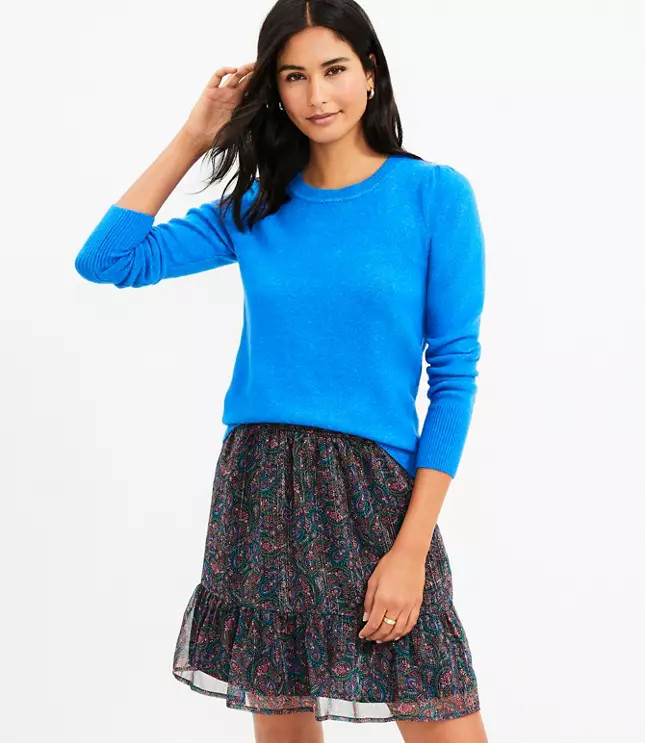 Puff Sleeve Sweater | LOFT