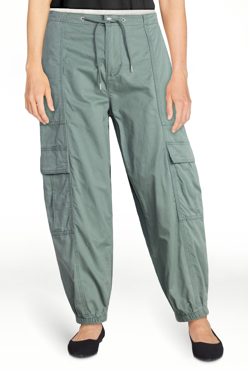 Scoop Women’s and Women's Plus Cotton Utility Jogger Pants, Sizes XS-4X | Walmart (US)
