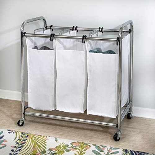 SRT-01235 Heavy-Duty Triple Laundry Sorter, C… | Amazon (US)