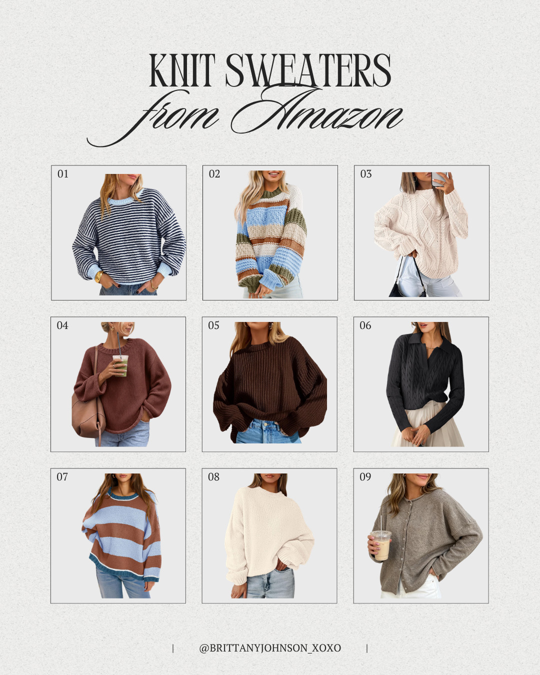 I love these cozy knit sweaters for the fall season! 😍🤎🍂 So many good Amazon knits for fall! 

 #LTKootd #LTKSeasonal #LTKSaleAlert