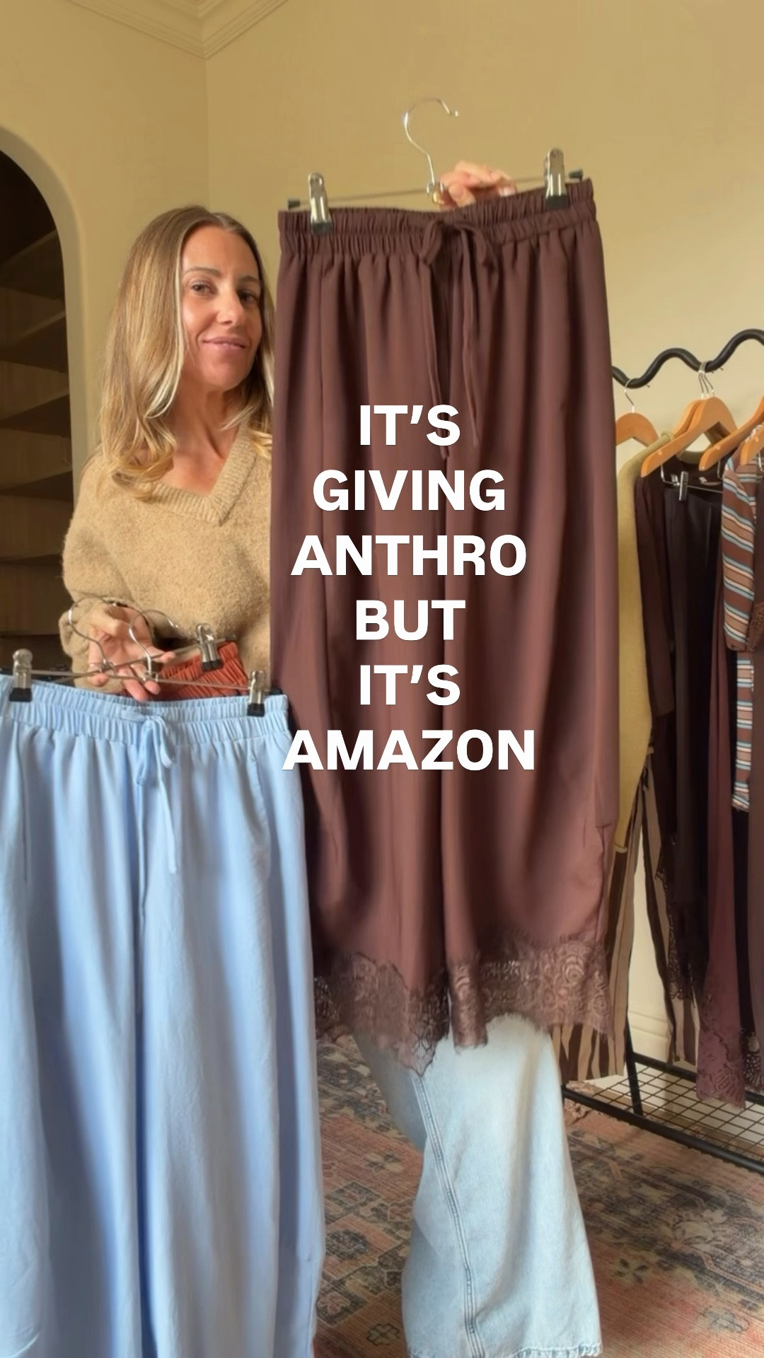 Amazon lace trim pants that look like Anthro but for way lessss


#LTKgrwm #LTKSaleAlert #LTKdayinmylife