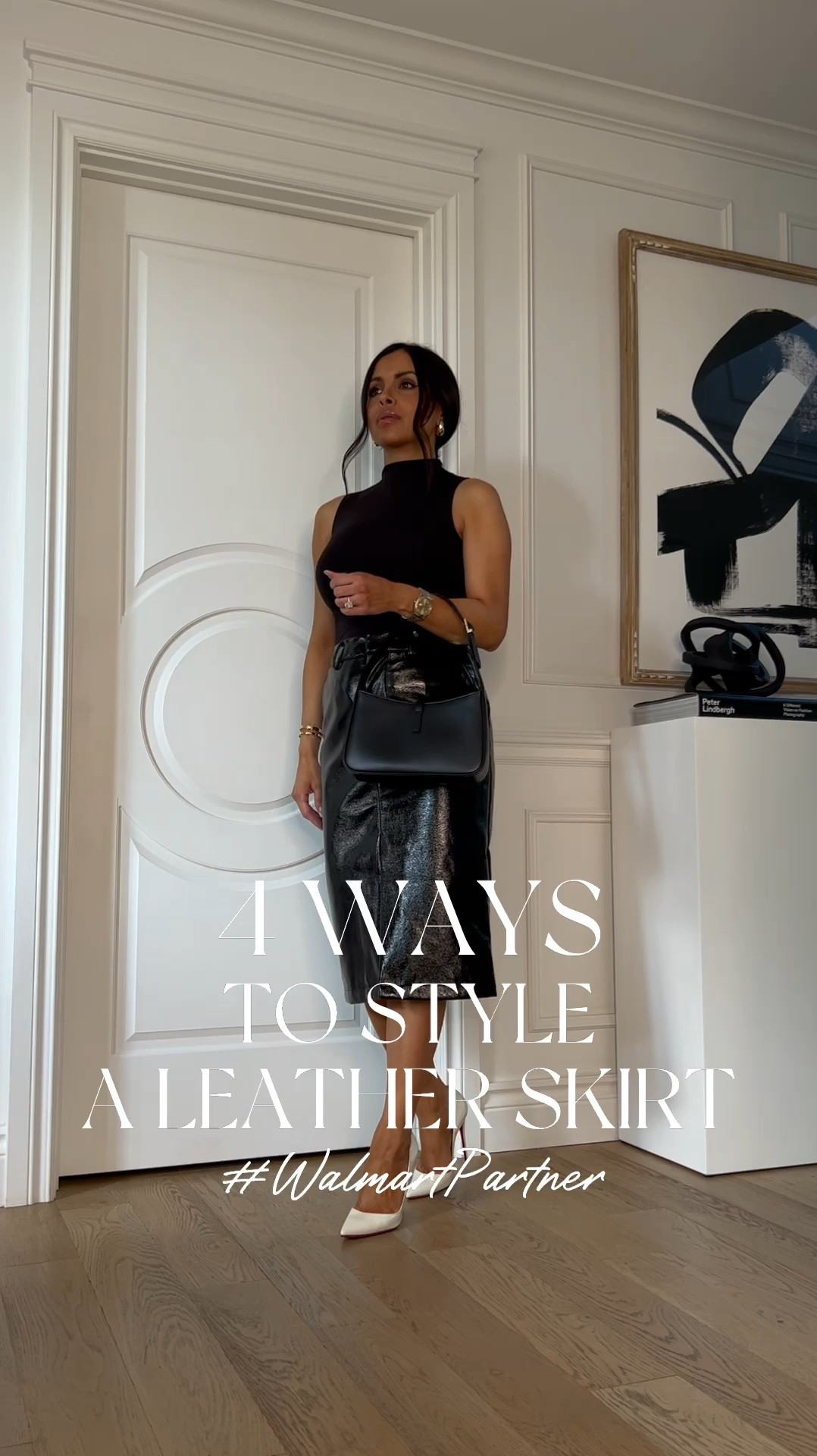 4 ways to style a faux leather skirt via @walmartfashion #Walmartpartner 
Faux leather skirt on sale for under $20 right now! Wearing a size 0


#LTKSaleAlert #LTKFindsUnder50 #LTKFindsUnder100