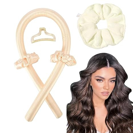 Heatless Hair Roller Curler for Women Hair Curlers for Long Hair Curling Rod Headband with Hair C... | Amazon (US)
