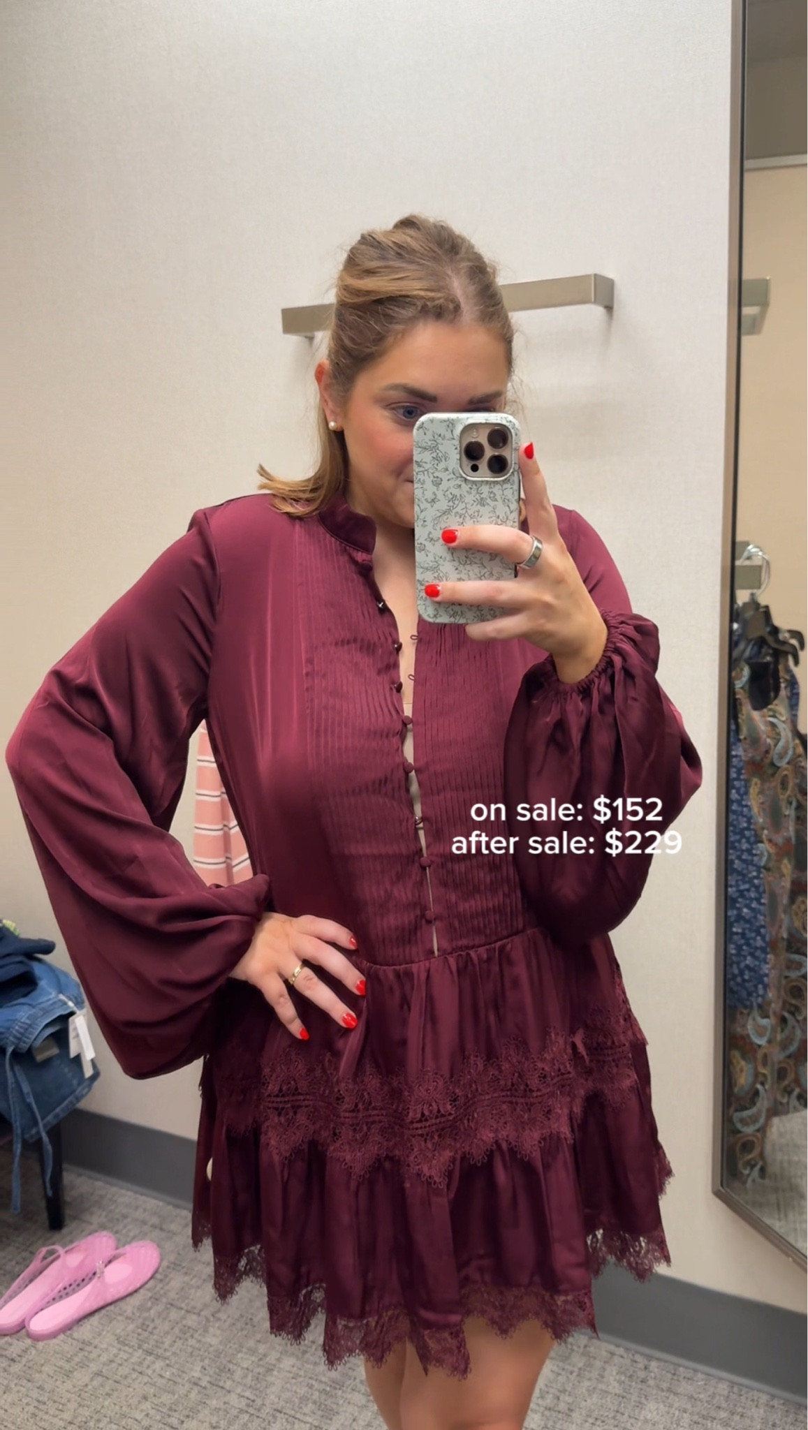 Dress on sale wearing size 12 but it’s short on me (5’8”) also comes in a denim. Nordstrom anniversary sale

#LTKSaleAlert
