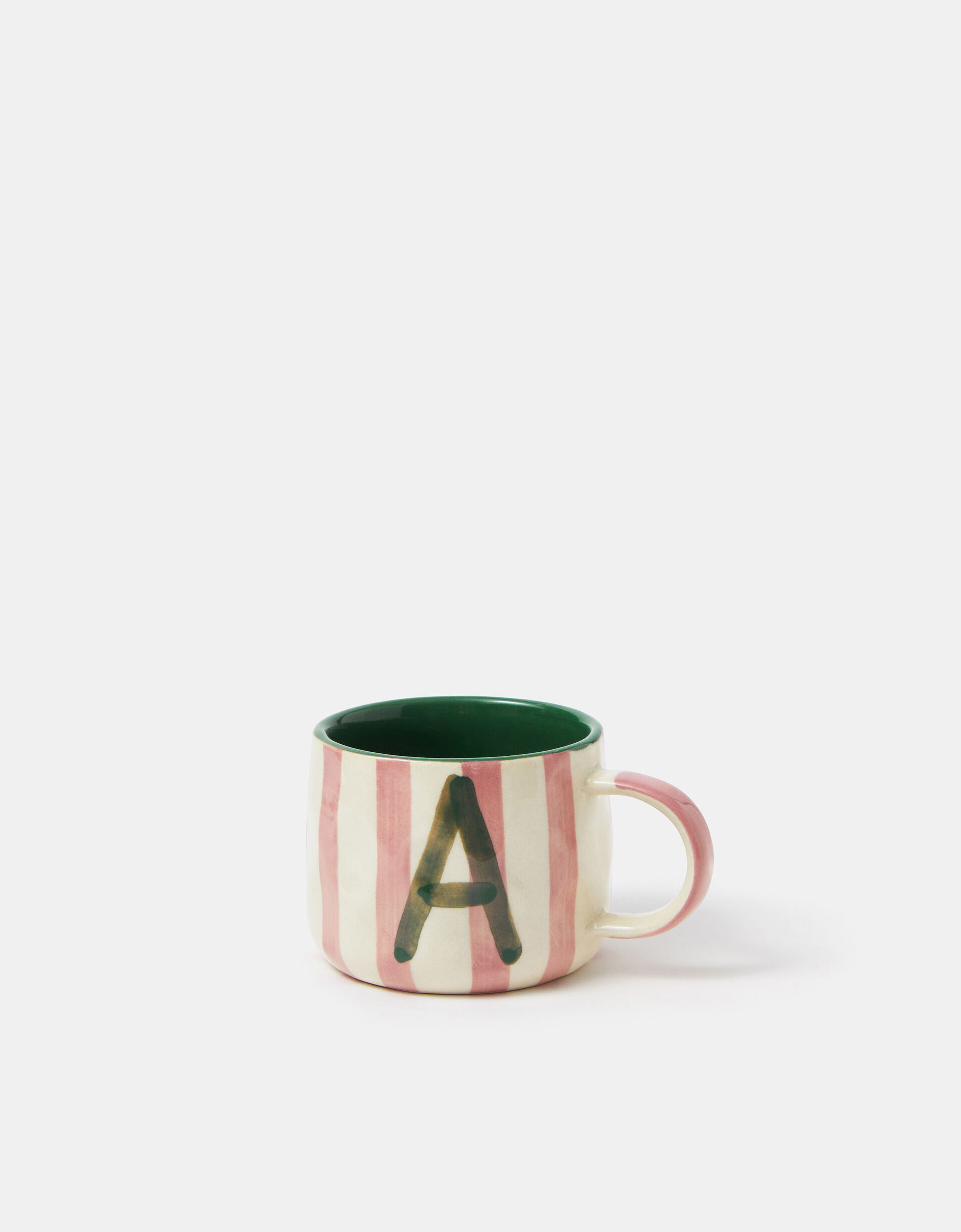 Initial Stripe Mug Multi | Accessorize (Global)