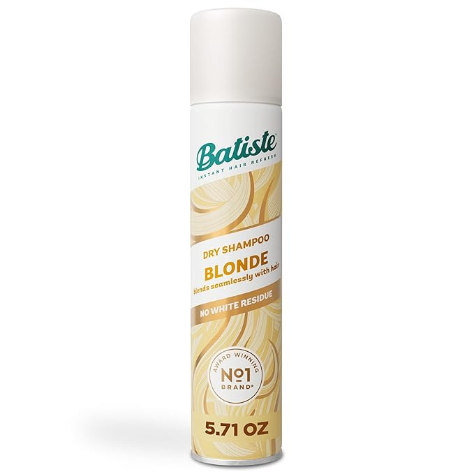 Batiste Dry Shampoo for Blonde Hair, Refresh Hair and Absorb Oil Between Washes, Waterless Shampo... | Amazon (US)