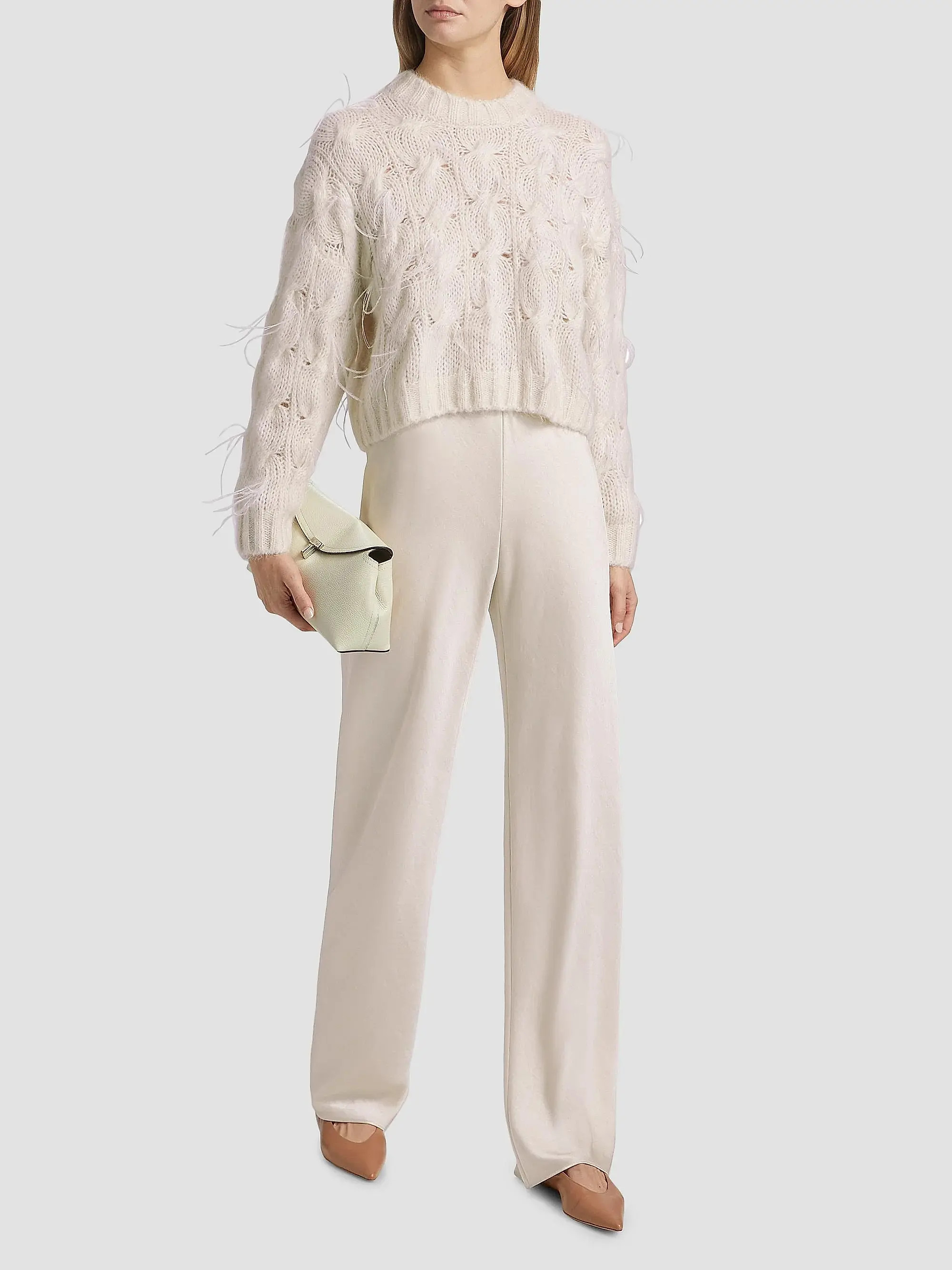 Vince Colette High-Rise Fluid Satin Bias Pants | Saks Fifth Avenue | Saks Fifth Avenue