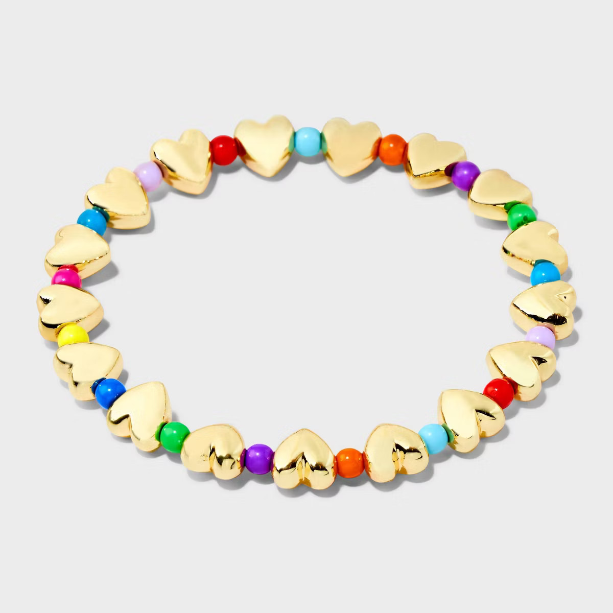 SUGARFIX by BaubleBar Multi Hearts Stretch Bracelet | Target