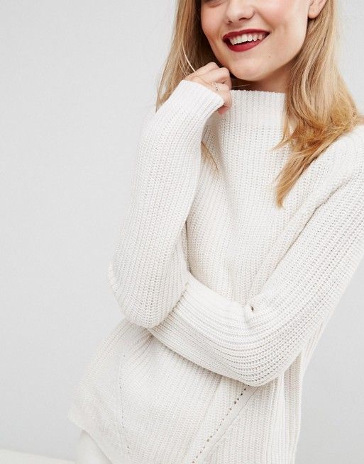 ASOS Ultimate Chunky Sweater With Slouchy High Neck | ASOS US
