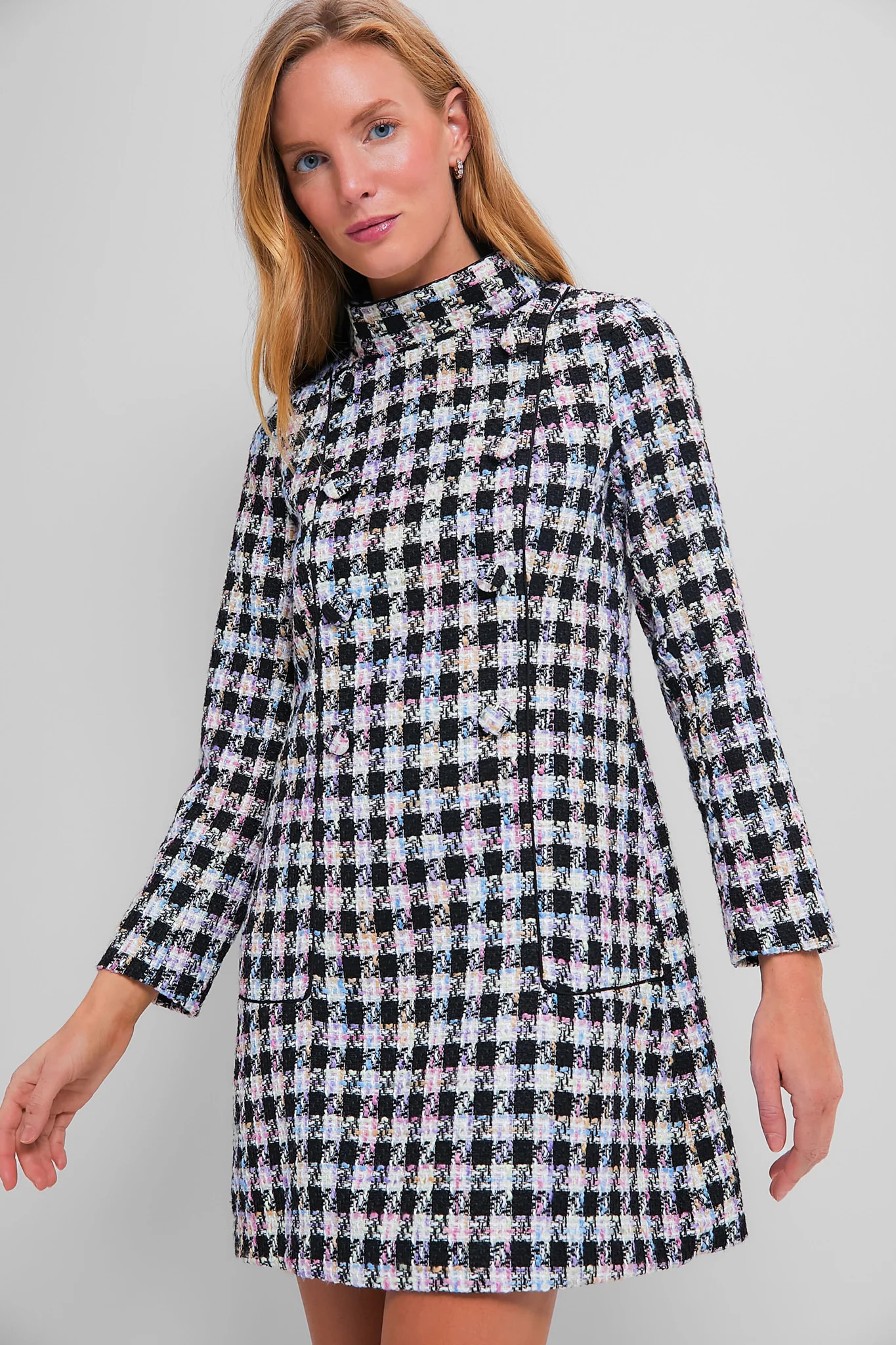 Prismatic Tweed Radziwill Dress | Tuckernuck (US)