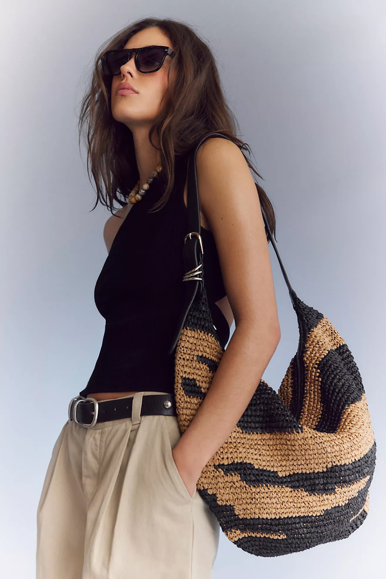 Santorini Straw Tote Bag | Free People (Global - UK&FR Excluded)