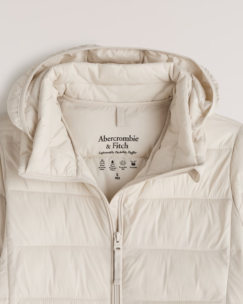 Lightweight Packable Puffer | Abercrombie & Fitch (US)
