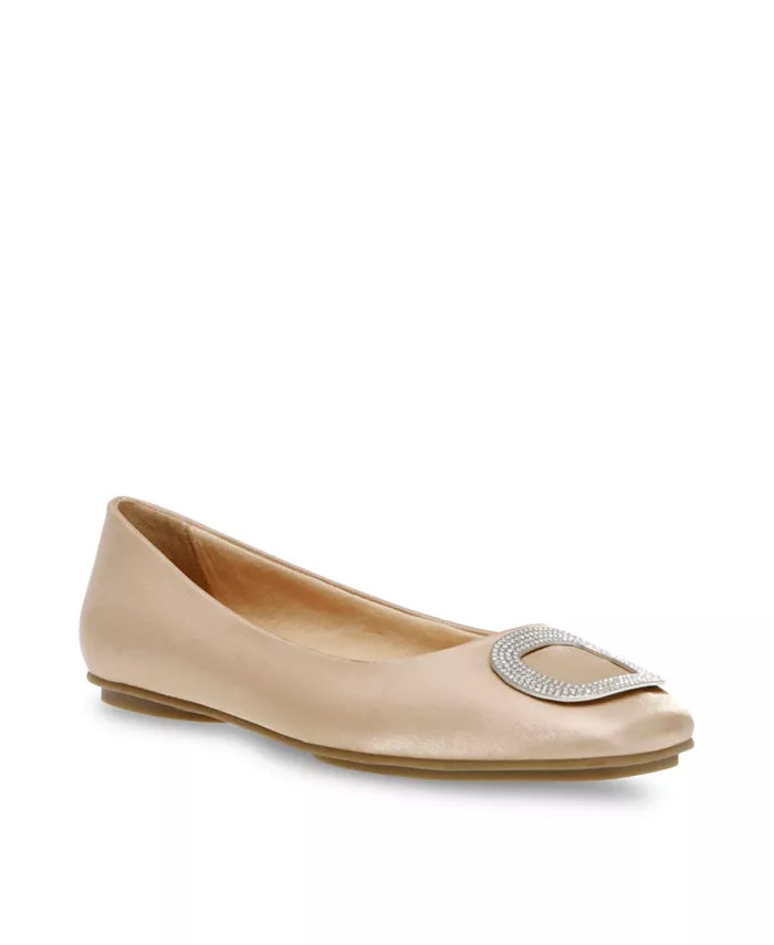 Women's Ari-C Buckle Detail Ballet Flat | Macys (US)