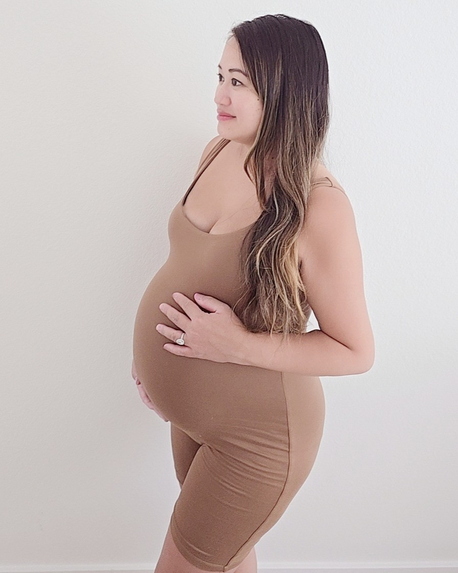 Loving my Bumpsuit and one of my favorite items to wear as of late. 

#LTKBump #LTKBaby