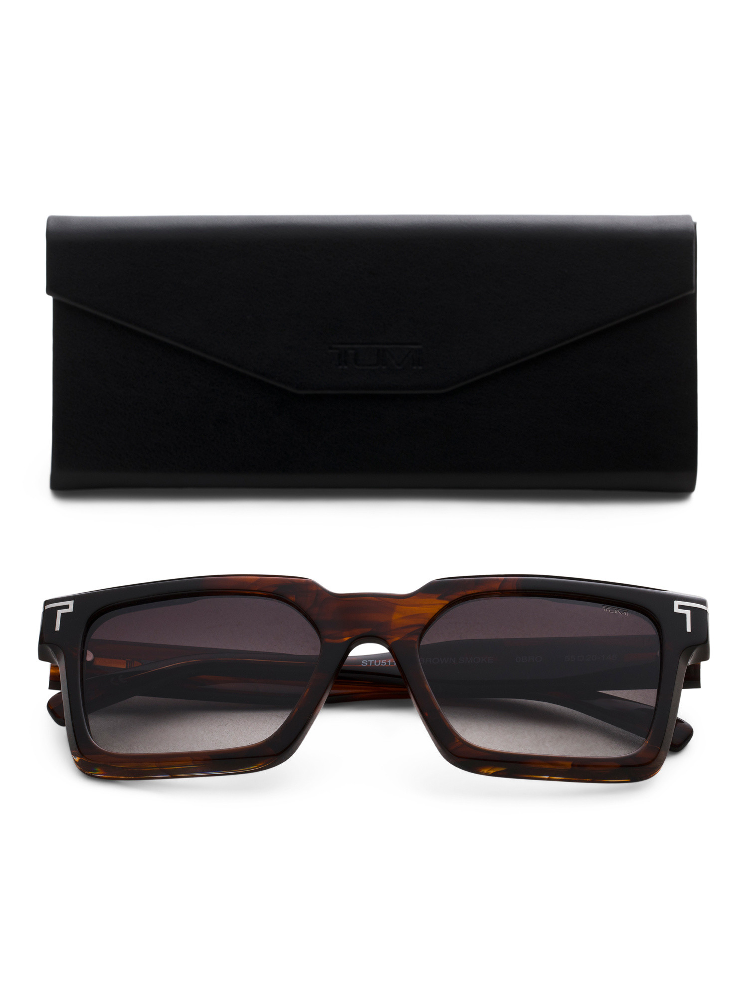 55mm Designer Rectangular Sunglasses | TJ Maxx
