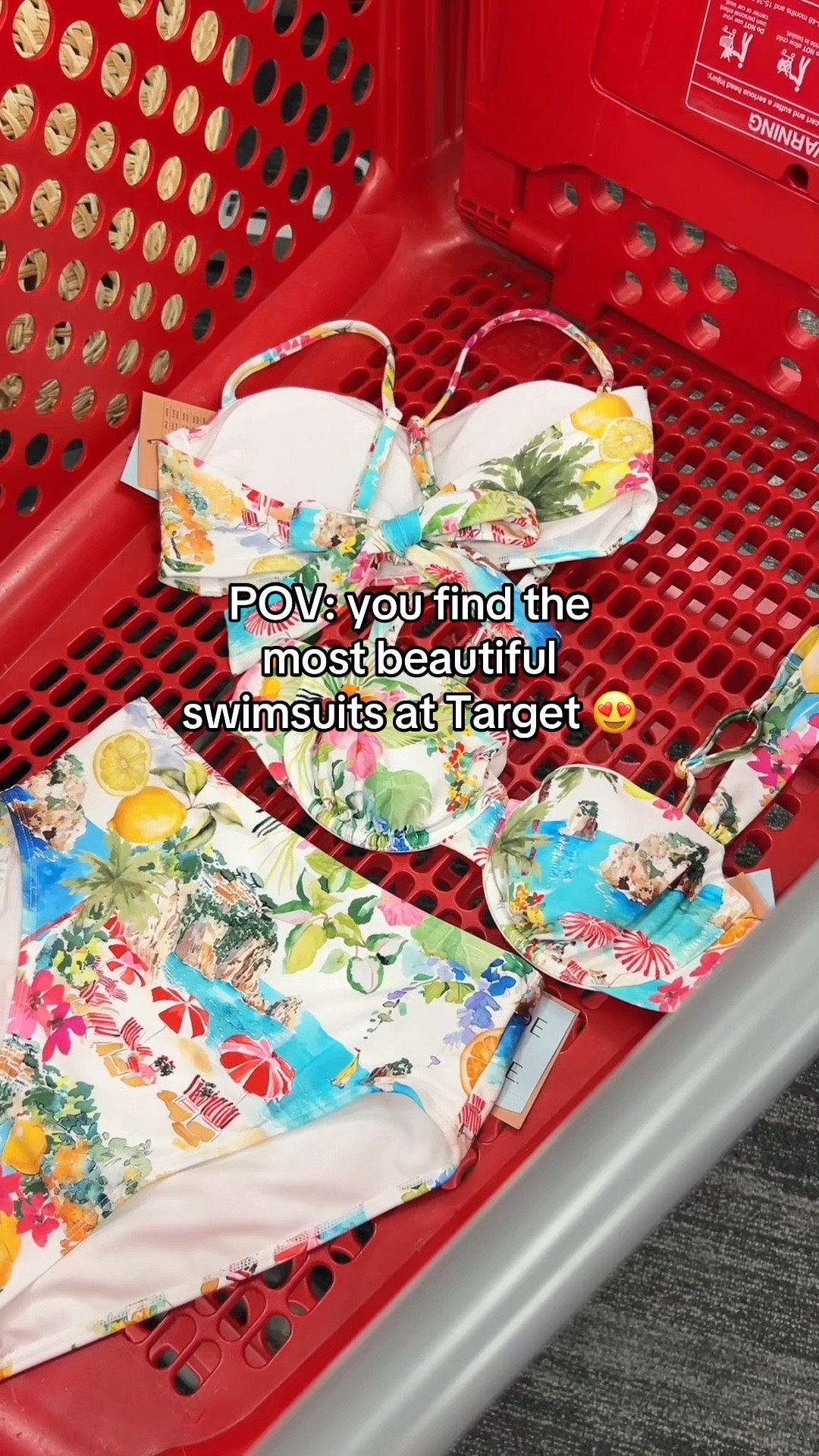 These swimsuits are gorgeous 😍 They have the print in 2 bikini styles, a one-piece, and bikini bottoms!

#swim #target #swimsuit #beach #vacation #travel #summer #bikini 

#LTKSaleAlert #LTKSwim #LTKSummerEdit