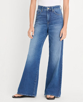 Women's Good Waist Soft Tech Palazzo Jeans | Macy's