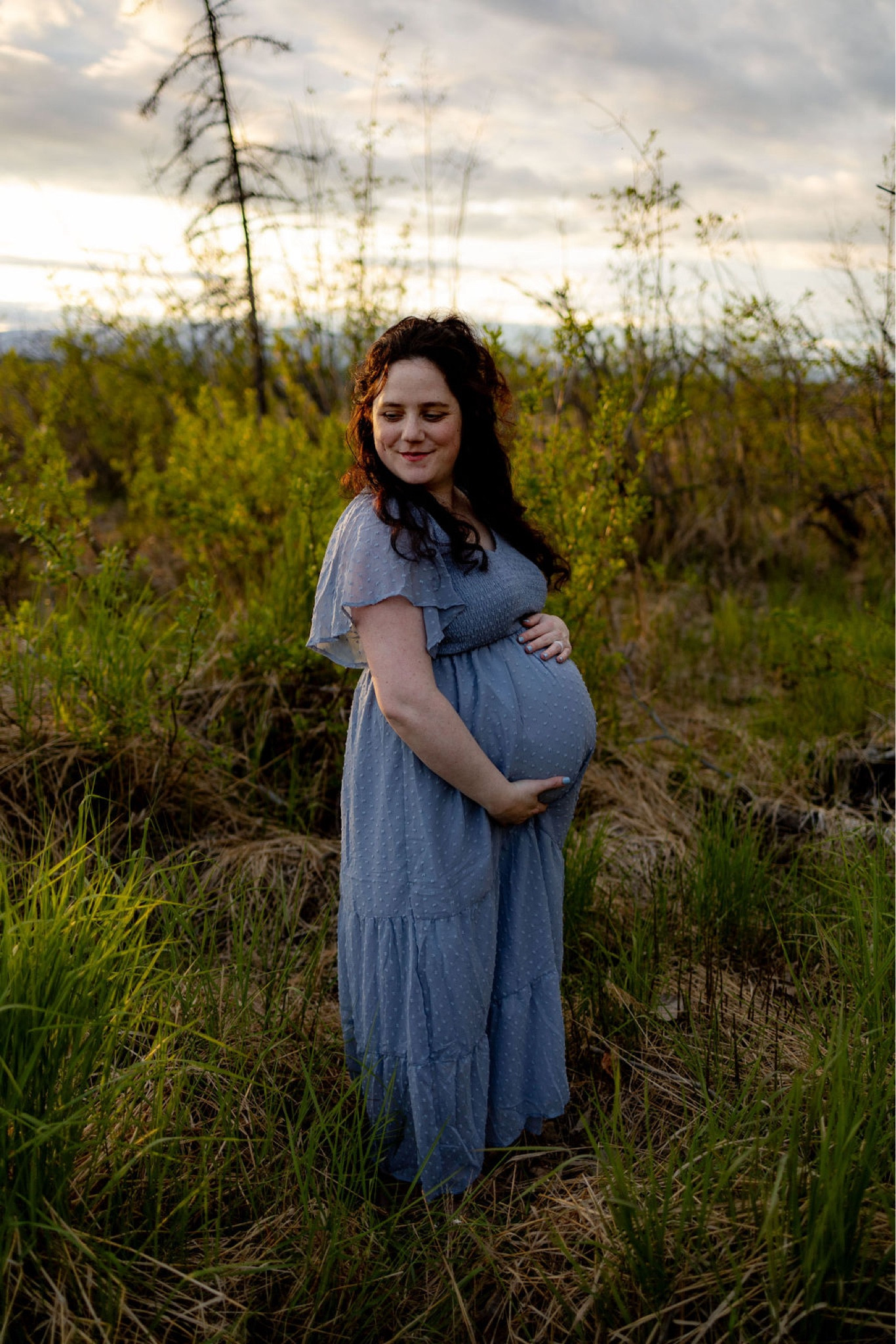 Maternity dress | pregnant dress | pregnancy dress | Maternity outfit | pregnant outfit | pregnancy outfit | Maternity | bump | pregnant | pregnancy | bump friendly | blue dress | maternity photoshoot 

#LTKFindsUnder50 #LTKGiftGuide #LTKBump