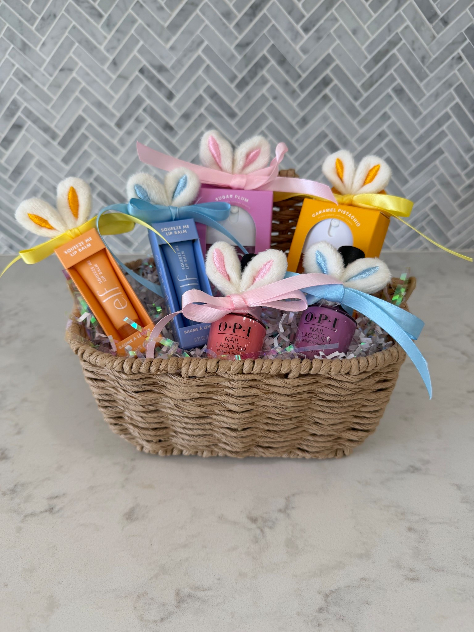 Just add ears! Affordable and cute Easter gifts for a teacher or bestie! 