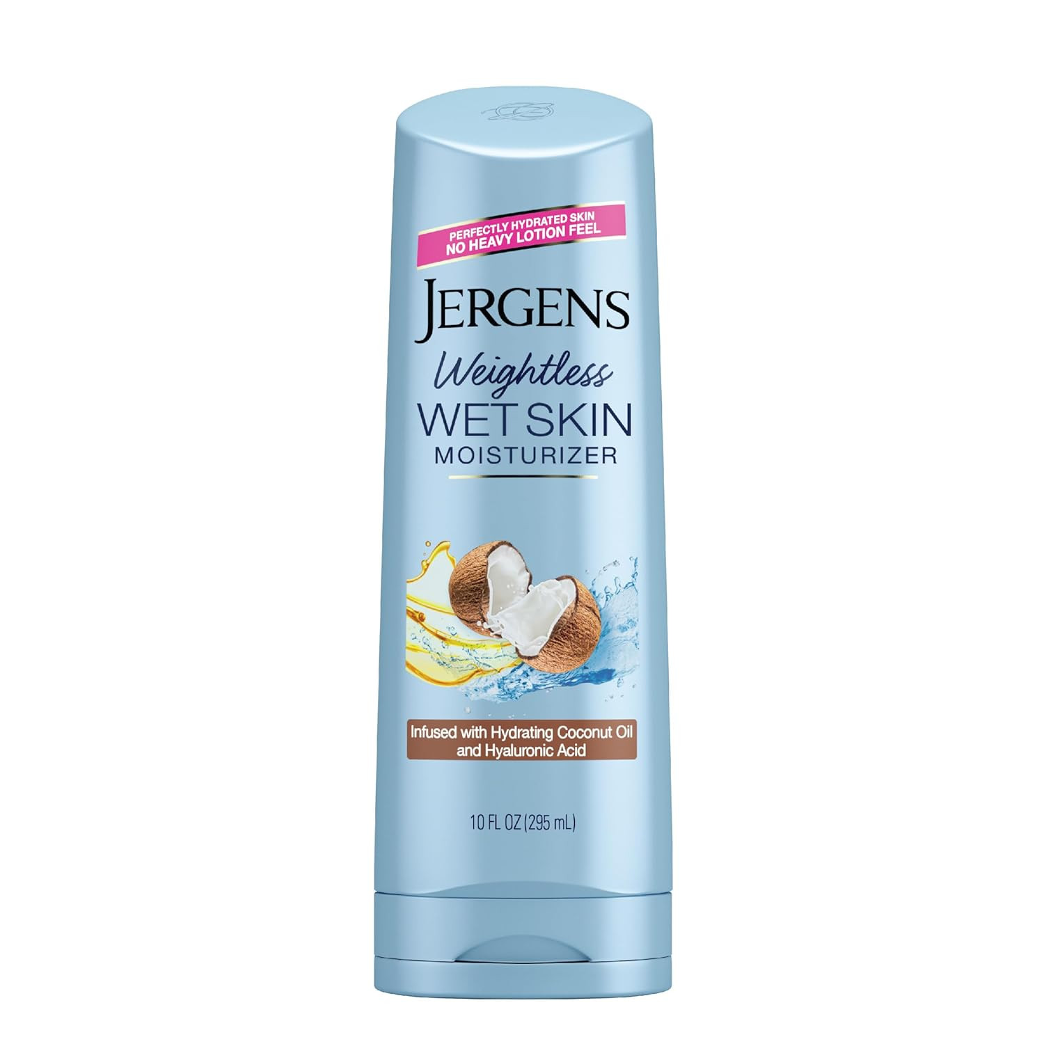 Jergens Wet Skin Body Lotion with Coconut Oil, In Shower Lotion for Dry Skin, Fast-Absorbing, Non... | Amazon (US)