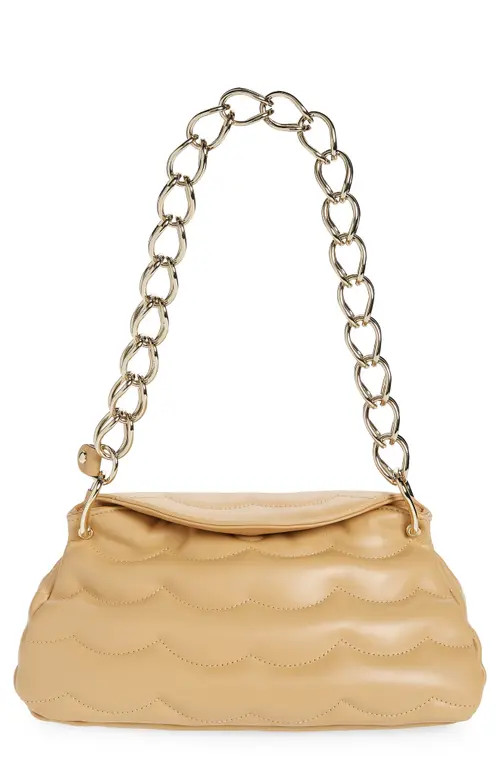 Chloé Small Juana Quilted Leather Shoulder Bag in Soft Tan at Nordstrom | Nordstrom
